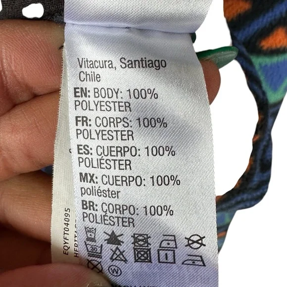 QUIKSILVER Mens Heritage Boxy Half Snap fleece sweater size S - Picture 7 of 7